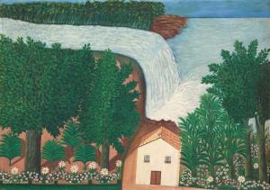 PÉREZ BUENO Vicente 1887-1963,“Las cataratas del Niagara”,Goya Subastas ES 2009-07-09