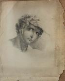 PŁONCZYŃSKI Wiktor 1814,Portret młodzieńca w manierze antycznej,Rempex PL 2004-04-21
