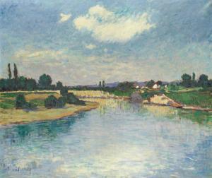 PAAL Albert 1895-1968,River landscape on a summer's day,1920,Bonhams GB 2018-10-10