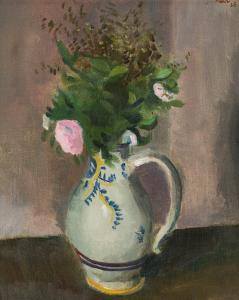 PAAR Ernst 1906-1986,Flowers in a clay jug,1936,im Kinsky Auktionshaus AT 2021-07-06
