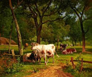 PABLO Martinez del Rio 1838,Vaches sous les arbres,Zofingen CH 2013-06-06