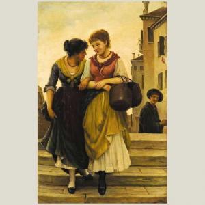 PABST Camille Alfred 1821-1898,Dos mujeres,Appolo ES 2009-12-22
