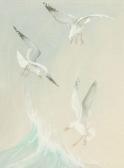 PACA Lillian Grace 1883-1978,3 Seagulls Above Wave.,Quinn's US 2008-09-13
