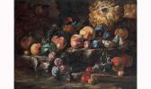 PACE DA CAMPIDOGLIO Michelangelo 1610-1670,Nature morte de fruits,Aguttes FR 2002-12-14