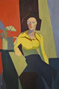 PACE nancy 1956,Portrait of a woman and still life of flowers,Rosebery's GB 2009-02-10