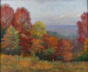 PACE PROW Hallie 1868-1945,Colorful Autumn,1921,Wickliff & Associates US 2020-12-06