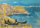 PACEA Ion 1924-1999,Boats on the Shore,Alis Auction RO 2010-12-07