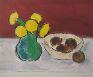 PACEA Ion 1924-1999,Still Life with Flowers and Fruit,Alis Auction RO 2010-12-07