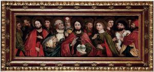 PACHER Michael 1435-1498,Cristo tra gli apostoli,Cambi IT 2021-06-16