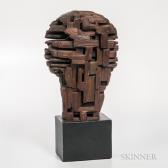 PACKARD David Crissy 1928-1968,Sculpture of a Head,Skinner US 2018-06-21