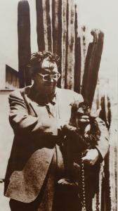 PACKARD Emmy Lou 1914-1998,Diego Rivera and His Pet Monkey,1941,Clars Auction Gallery US 2019-07-13