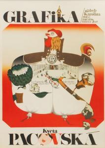 PACOVSKA Kveta 1928-2023,Plakát k výstavě,1979,Vltav CZ 2021-12-09