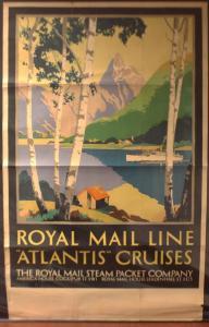 PADDEN Percy 1885-1965,Royal Mail Line Atlantis Cruises,Tooveys Auction GB 2022-01-18