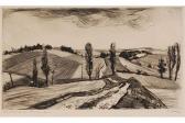 PAETZ Otto 1914-2006,Landschaft bei Blankenhain,Wendl DE 2015-10-22