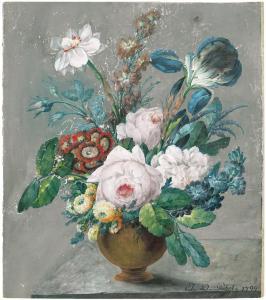 PAETZEL Johann Daniel,Blumenstilleben,1799,Galerie Bassenge DE 2012-11-29