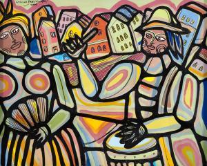 PAEZ VILARO CARLOS 1922-2014,Carnaval,2009,Escritorio de Arte BR 2023-03-07