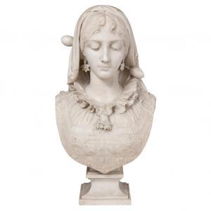 PAGANI Luigi 1837-1904,Bust of a Maiden,William Doyle US 2015-09-30