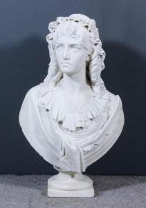 PAGANI Luigi 1837-1904,bust of a woman,Canterbury Auction GB 2019-08-06
