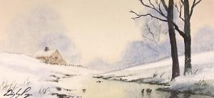 Page Digby 1945,Winter Countryside Landscapes,David Duggleby Limited GB 2021-10-23