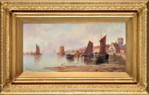 PAGE J 1900-1900,FISHING BOATS IN A HARBOUR,Anderson & Garland GB 2014-09-16