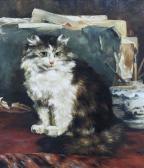 PAGE Norman 1900-2000,Study of a Cat,Morgan O'Driscoll IE 2011-06-26