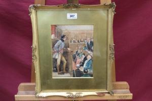 PAGET Walter 1862-1935,courtroom scene,Reeman Dansie GB 2018-07-31