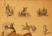 PAHISSA Y LAPORTA Jaime 1846-1928,6 escenas del Quijote,Arce ES 2010-01-26