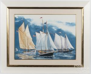 PAHL P 1900-1900,of sailboats,Pook & Pook US 2017-12-14