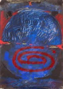 PAHLISCH Nicolas 1959,Bleu comme une orange,1985,Dogny Auction CH 2011-04-12