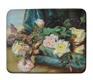 PAIGNÉ Marie Octavie Sturel 1819-1854,Bouquet de roses,Millon & Associés FR 2016-07-07