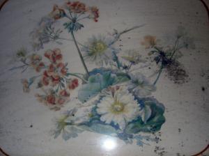 PAIGNE Jeanne Melanie,Bouquet de marguerites et géraniums,1863,Millon & Associés 2006-12-11