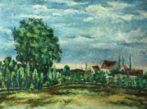 PAILES Isaac 1895-1978,Landscape,Tiroche IL 2015-07-04