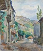 PAILLER Henri 1876-1954,Village de montagne,Artcurial | Briest - Poulain - F. Tajan FR 2021-03-30