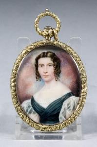 PAILLOU Jnr. Peter 1757-1832,portrait of Eliza Stirling,1834,Canterbury Auction GB 2019-02-05