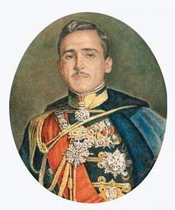 PAJA JOVANOVIC Pavle,Portrait of King Alexander Karadordević (1888–1934,Palais Dorotheum 2023-10-24