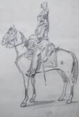 PAJOL Charles Pierre 1812-1891,A French cavalry officer on horseback,Rosebery's GB 2008-10-16
