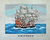 PAJOT Gilbert 1902-1952,La caravelle Antinéa courant grand large,Boisgirard & Associés FR 2011-03-30