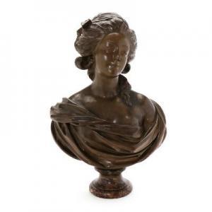 PAJOU Augustin 1730-1809,Bust of Marie Antoinette,Bruun Rasmussen DK 2018-10-25