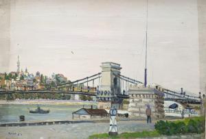 PAL Nolipa Istvan 1907-1986,Chain Bridge,Pinter HU 2022-01-16