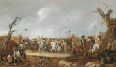 PALAMEDESZ Palamedes I 1607-1638,a cavalry encampment,Sotheby's GB 2005-12-07