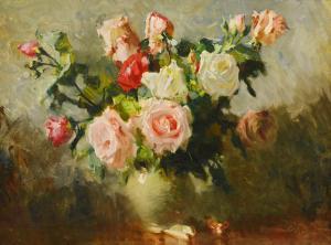 PALANTI Giuseppe 1881-1946,Rose,Meeting Art IT 2024-01-17