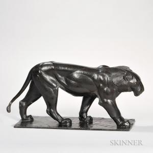 PALAZZOLO Piero,Figure of a Walking Panther,Skinner US 2018-04-02