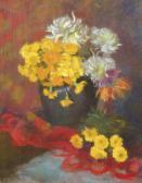 PALDY Zoltan 1884-1939,Sárga virágok,Nagyhazi galeria HU 2006-10-18