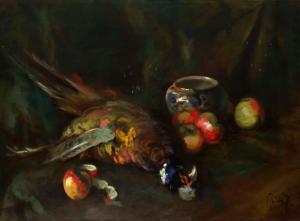 PALDY Zoltan 1884-1939,Still Life with Pheasant,Pinter HU 2022-01-16