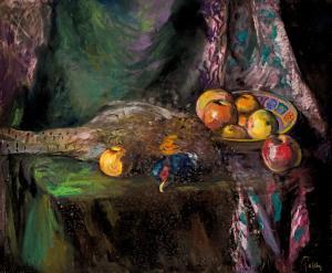PALDY Zoltan 1884-1939,Tabletop still life with pheasant,Nagyhazi galeria HU 2020-12-01