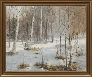 PALESSA Waclaw 1902-1976,"Winter Woods",Neal Auction Company US 2023-06-16