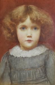 PALIN William Mainwaring 1862-1947,Portrait of a child,1901,Gorringes GB 2024-01-08
