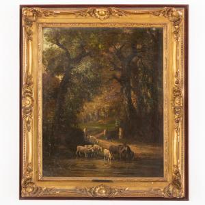 PALIZZI Nicola 1820-1870,Paesaggio con gregge,Wannenes Art Auctions IT 2023-05-25
