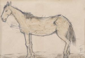 PALLADY Theodor 1871-1956,Resting Horse,Artmark RO 2024-04-15
