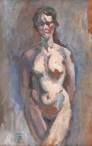 PALLADY Theodor 1871-1956,Studiu de nud,Artmark RO 2017-09-27